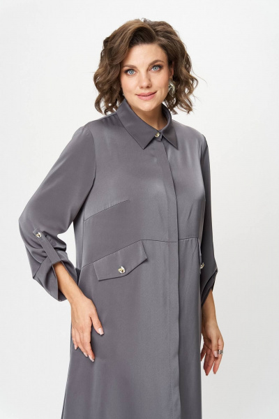 Брюки, туника Koketka i K 1511 серый - фото 3