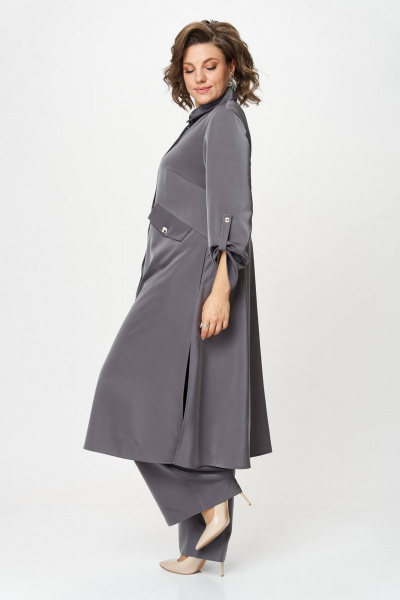 Брюки, туника Koketka i K 1511 серый - фото 2