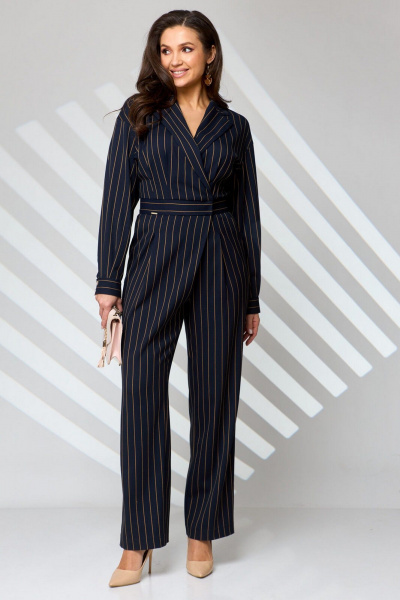 Комбинезон Le Collect 464 темно-синий - фото 5