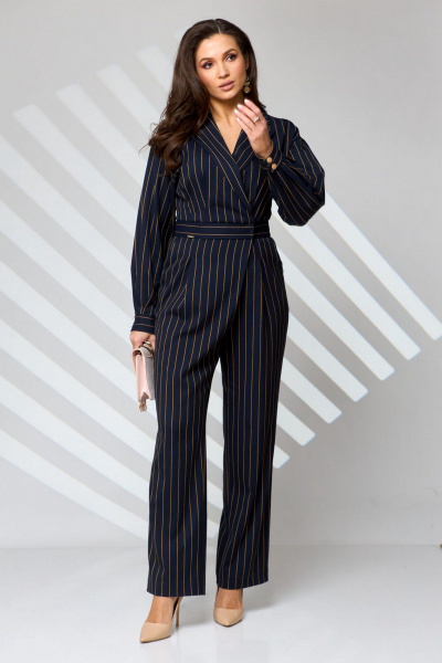 Комбинезон Le Collect 464 темно-синий - фото 2