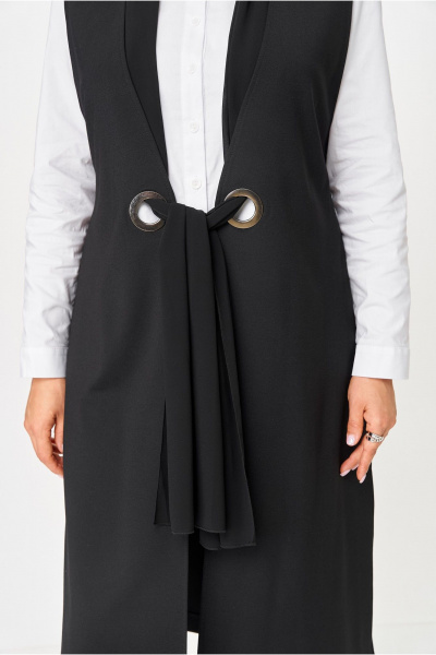 Брюки, кардиган DaLi 5778.2 чёрный - фото 3