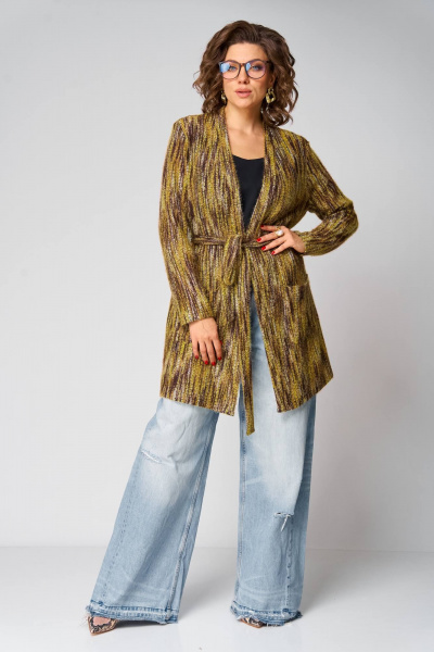 Кардиган Anastasia 1278 песочный - фото 2