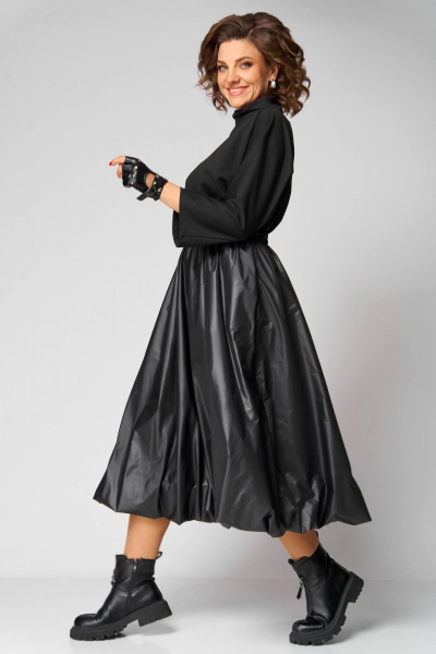 Блуза, юбка Anastasia 1283 черный - фото 2