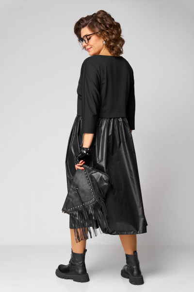 Платье Anastasia 1282 черный - фото 7