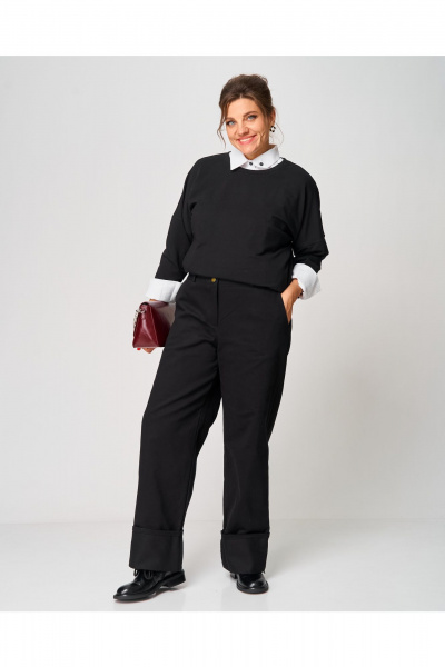 Брюки GRATTO 3122 черный - фото 9