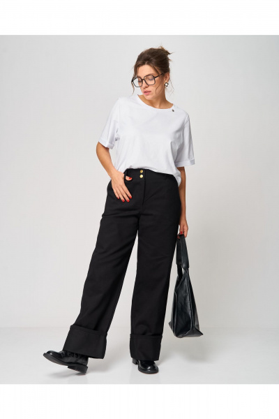 Брюки GRATTO 3122 черный - фото 3