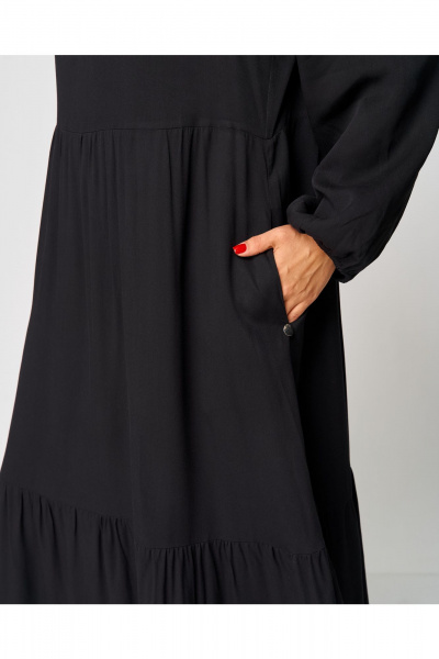 Платье GRATTO 8229 черный - фото 8