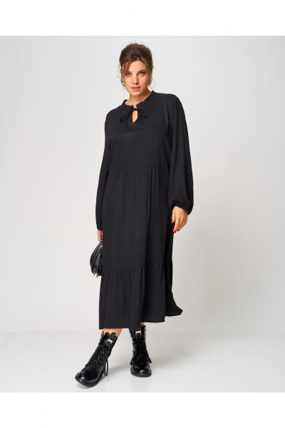 Платье GRATTO 8229 черный - фото 5