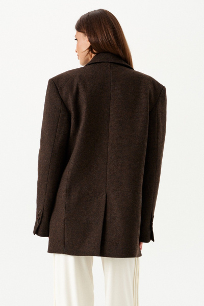 Жакет ELLETTO 3905 коричневый - фото 9