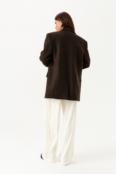 Жакет ELLETTO 3905 коричневый - фото 8