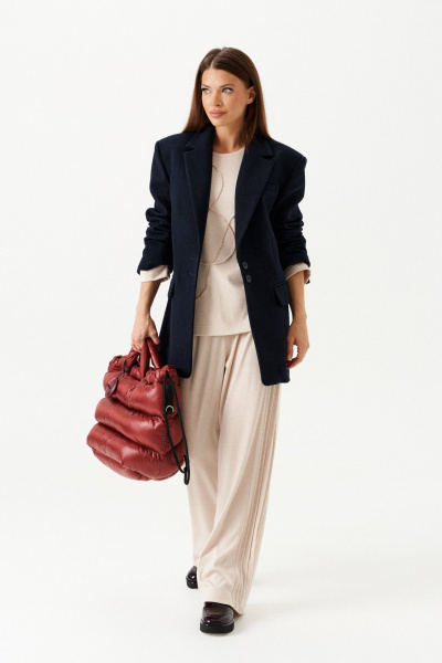 Жакет ELLETTO 3905 синий - фото 3