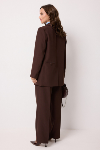 Брюки, джемпер, жакет Твой имидж 2235 шоколад - фото 4