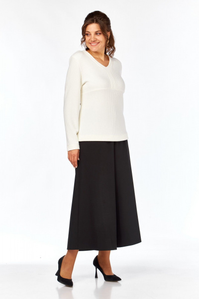 Кюлоты Элль-стиль 2415 черный - фото 3