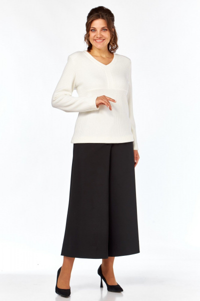 Кюлоты Элль-стиль 2415 черный - фото 1