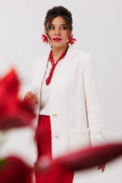 Жакет Anelli 1527 пушистое_облако - фото 9