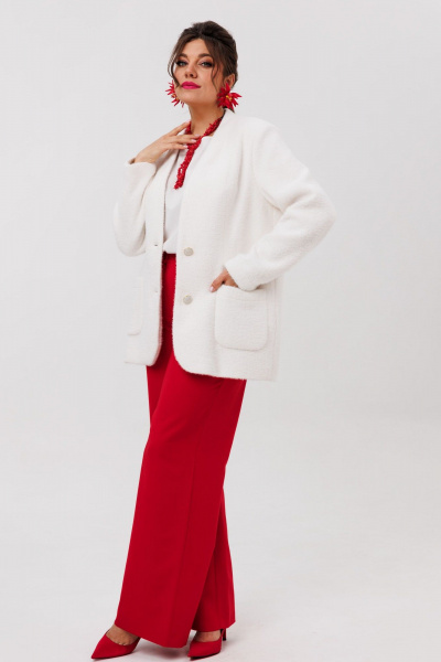 Жакет Anelli 1527 пушистое_облако - фото 8