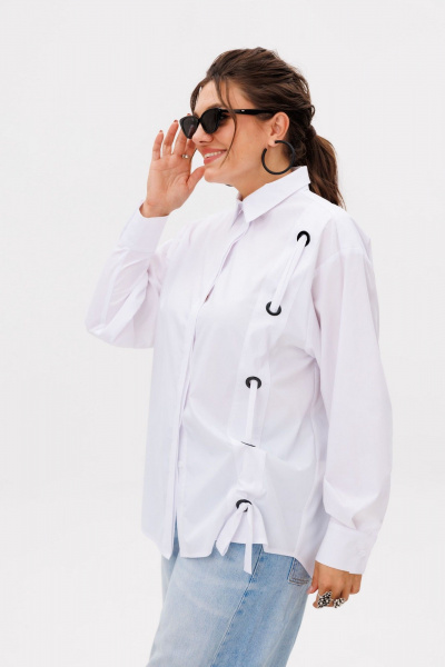 Рубашка Anelli 1674 белоснежный_шарм - фото 7