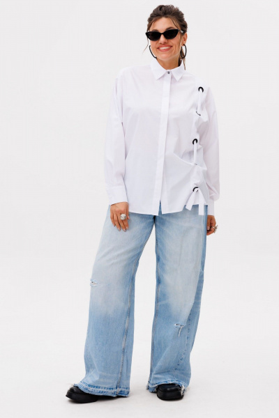 Рубашка Anelli 1674 белоснежный_шарм - фото 6