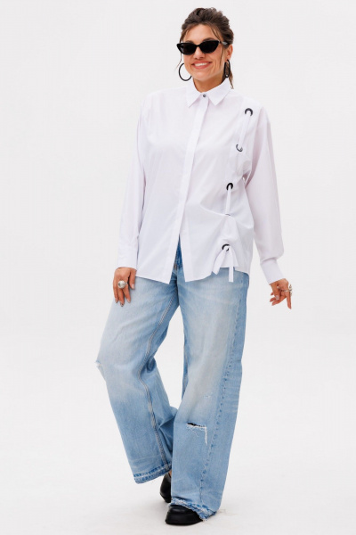 Рубашка Anelli 1674 белоснежный_шарм - фото 2