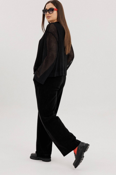 Брюки, джемпер и топ в стиле на каждый день из трикотажа Fantazia Mod 4968/1 - фото 9