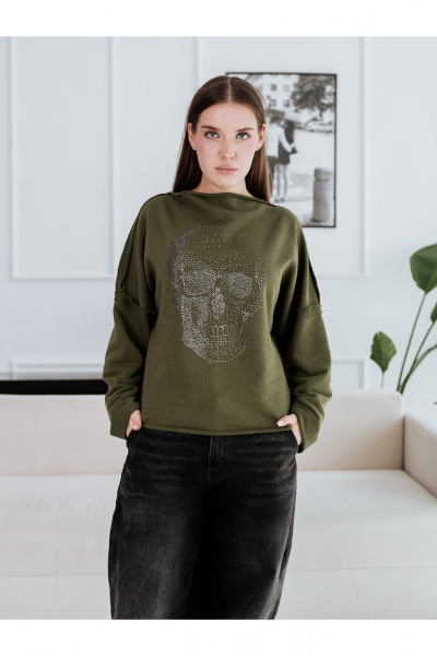 Туника BUNABOUTIQUE 20620 хаки - фото 1