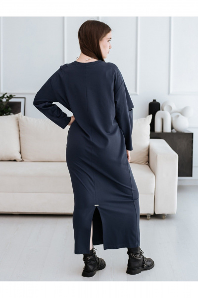 Платье BUNABOUTIQUE 21040 серый - фото 5