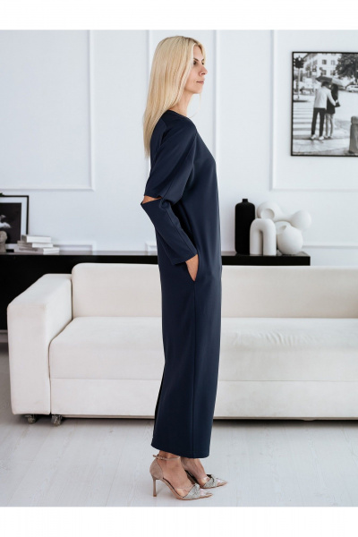 Платье BUNABOUTIQUE 21040 серый - фото 2