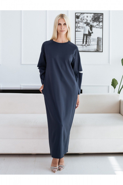 Платье BUNABOUTIQUE 21040 серый - фото 1