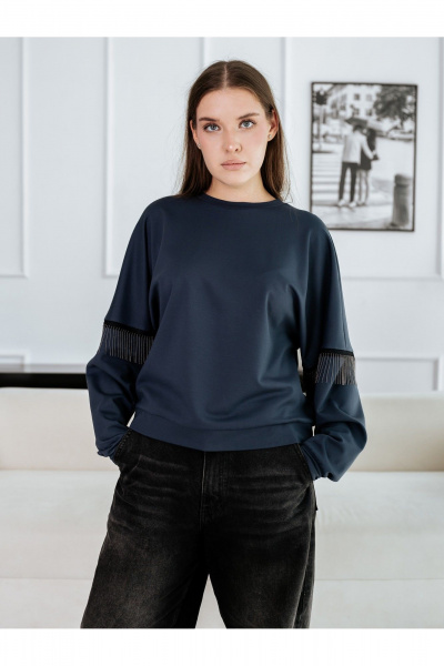 Свитшот BUNABOUTIQUE 21190 серый - фото 8