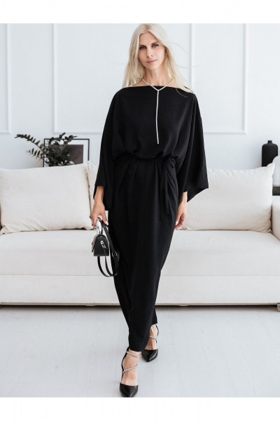 Платье BUNABOUTIQUE 21200 черный - фото 5