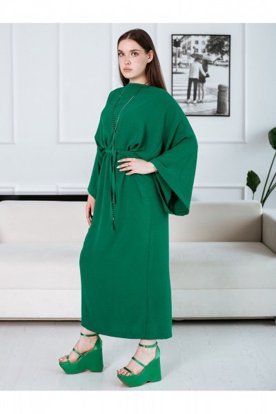 Платье BUNABOUTIQUE 21201 зеленый - фото 3