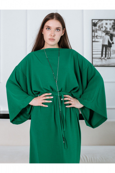 Платье BUNABOUTIQUE 21201 зеленый - фото 2