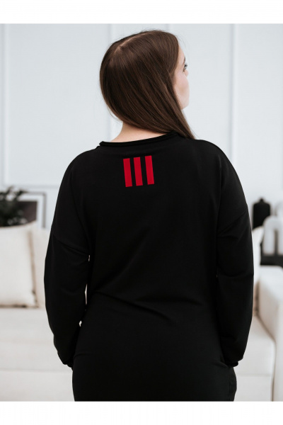 Платье BUNABOUTIQUE 21251 черный - фото 5