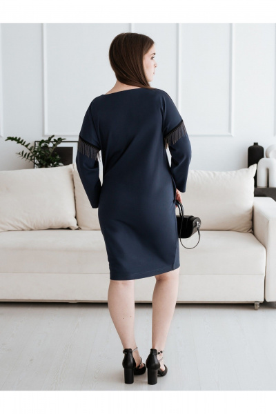 Платье BUNABOUTIQUE 21261 серый - фото 4