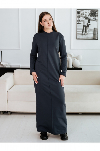 Платье BUNABOUTIQUE 2127 серый - фото 1