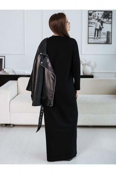 Платье BUNABOUTIQUE 21271 черный - фото 5