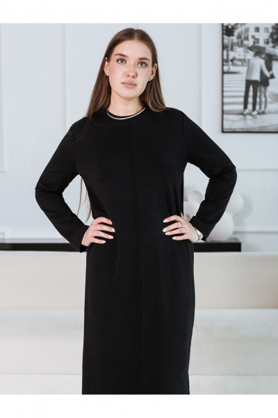 Платье BUNABOUTIQUE 21271 черный - фото 2