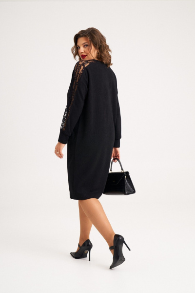 Платье Almirastyle 395 черный - фото 5