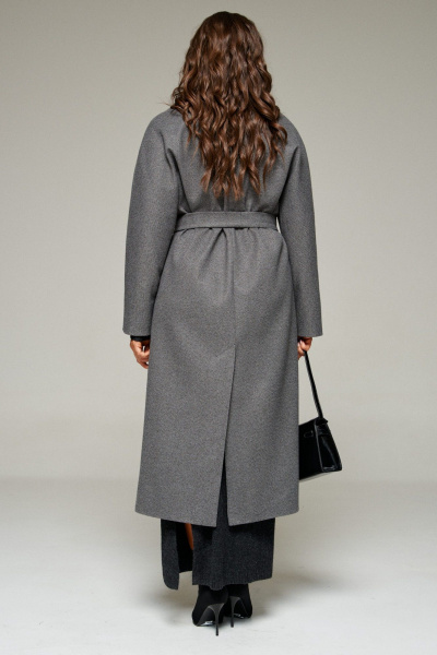 Пальто Beautiful&Free 7023 графит - фото 10
