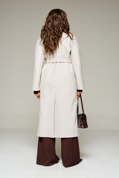 Пальто Beautiful&Free 7023 бежевый - фото 8