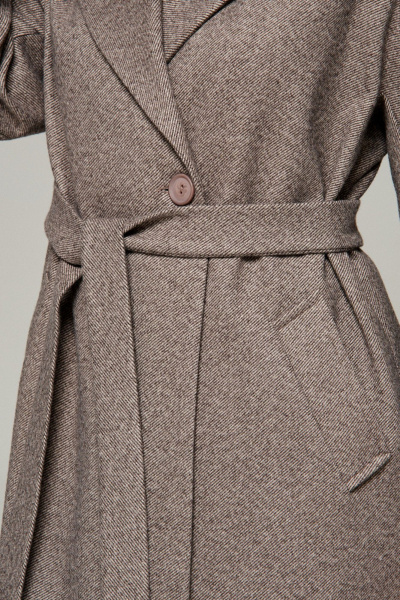 Пальто Beautiful&Free 7023 кофейный - фото 3