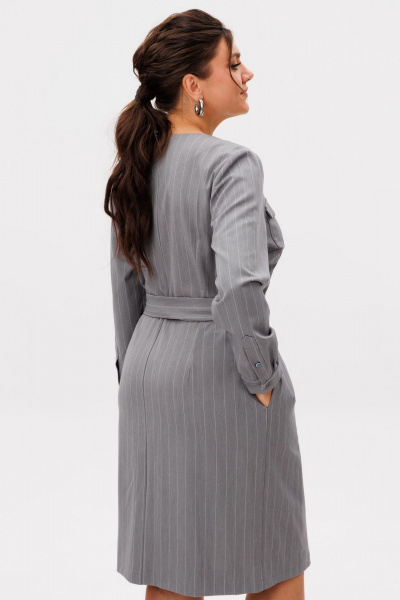 Платье Anelli 1707 цвет_чайки - фото 7