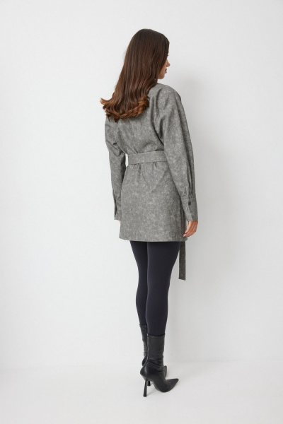 Платье T.N.D М237 серый - фото 6