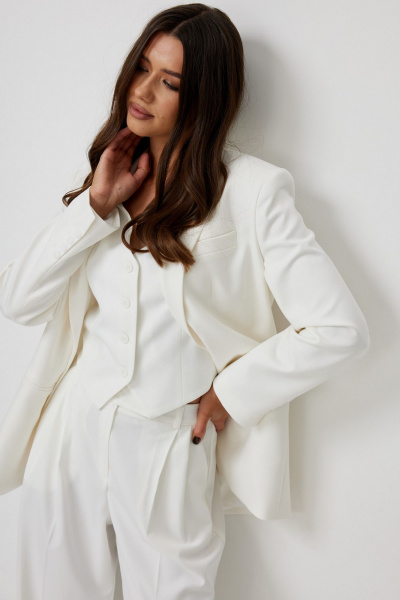 Жилет T.N.D М363 молочный - фото 6