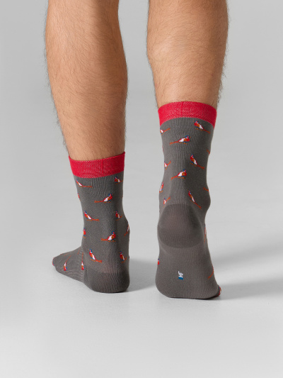 Носки Mark Formelle 017K-2939/24017K асфальт_рис.2939 - фото 3