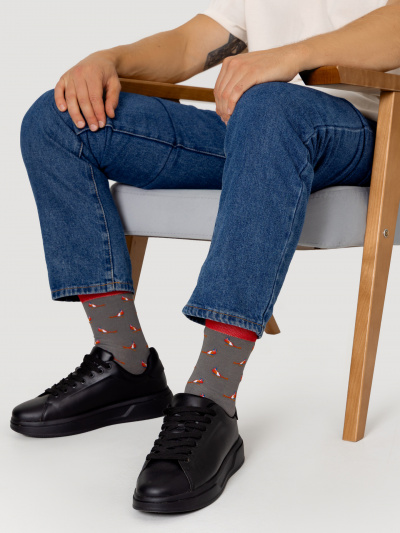 Носки Mark Formelle 017K-2939/24017K асфальт_рис.2939 - фото 1