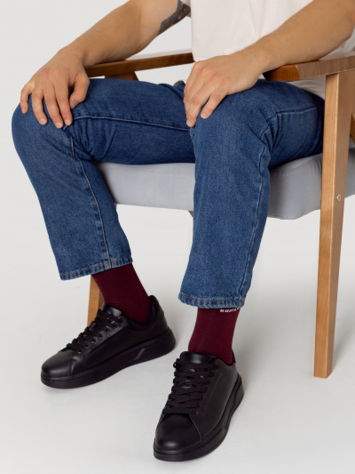 Носки Mark Formelle 017K-3026/24017K-1 бордовый_рис.3026 - фото 5