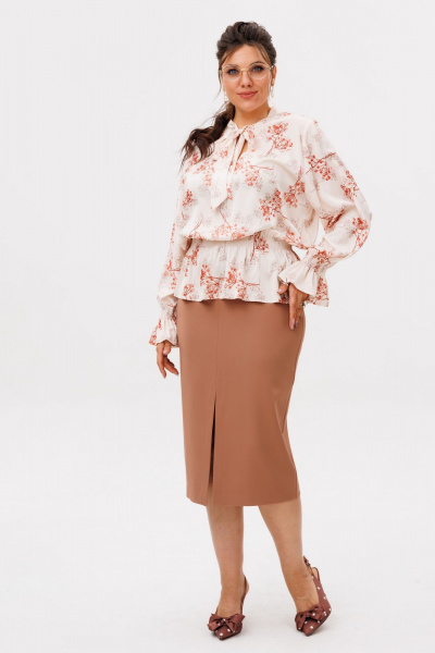 Блуза Anelli 1694 рябиновые_бусы - фото 6