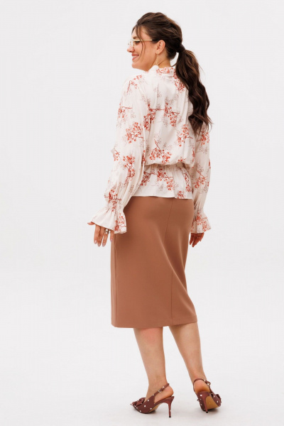 Блуза Anelli 1694 рябиновые_бусы - фото 4