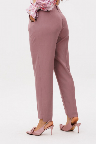 Брюки Anelli 1687 пыльная_роза - фото 4
